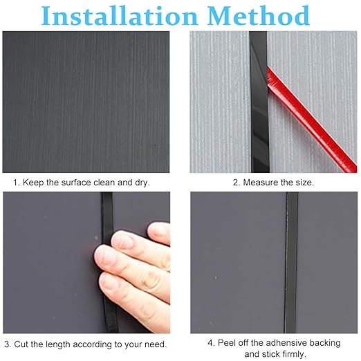 HITECH WALL STRIPS (BLACK)