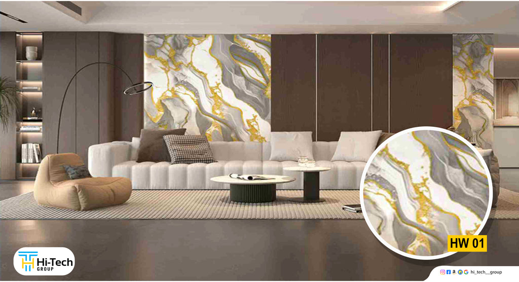 HITECH UV MARBLE STICKER (HW-01)
