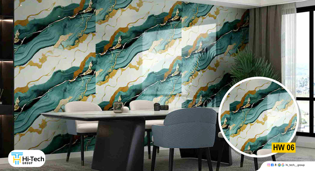 HITECH UV MARBLE STICKER (HW-06)