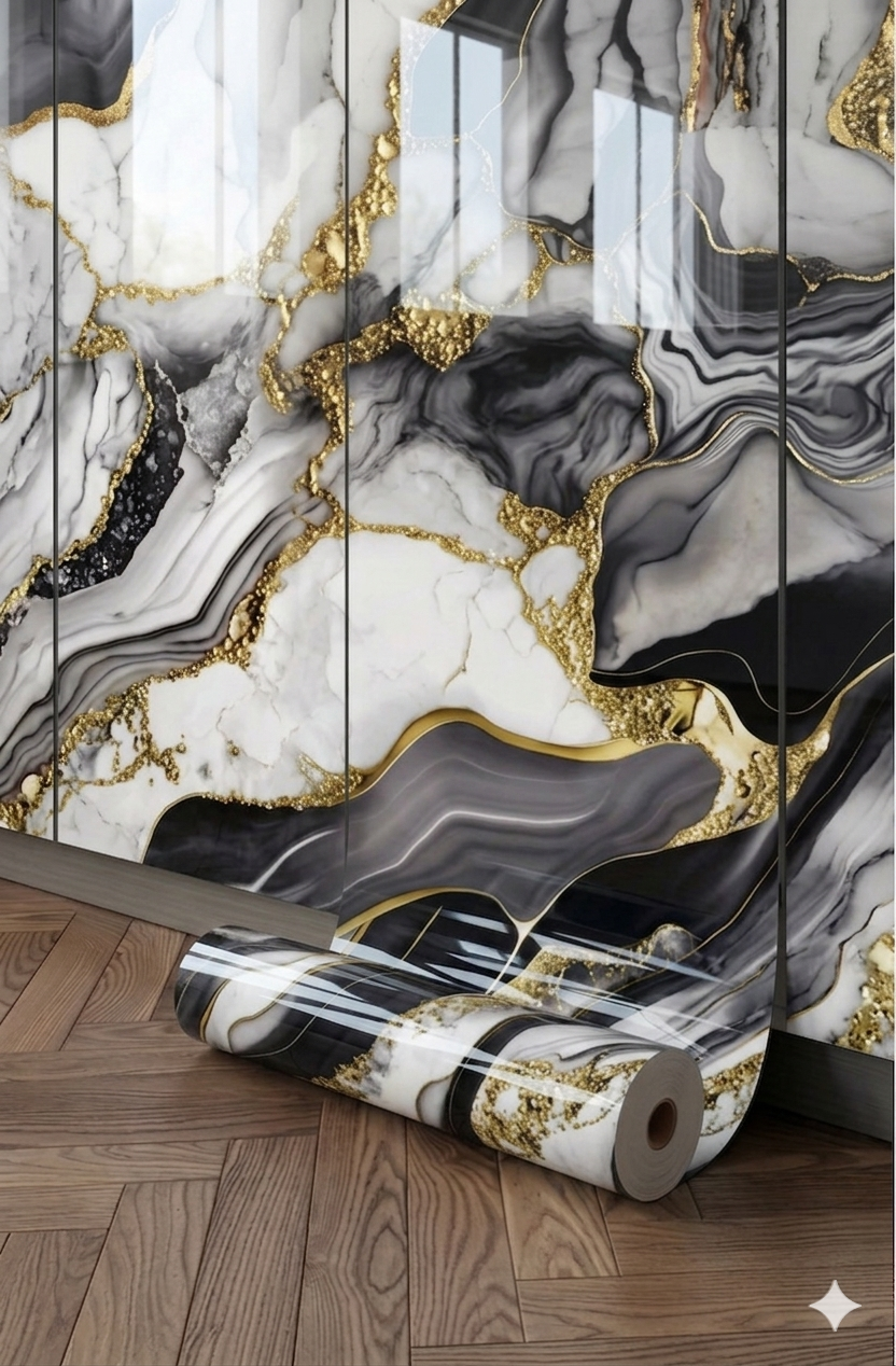 HITECH UV MARBLE STICKER (HW-03)