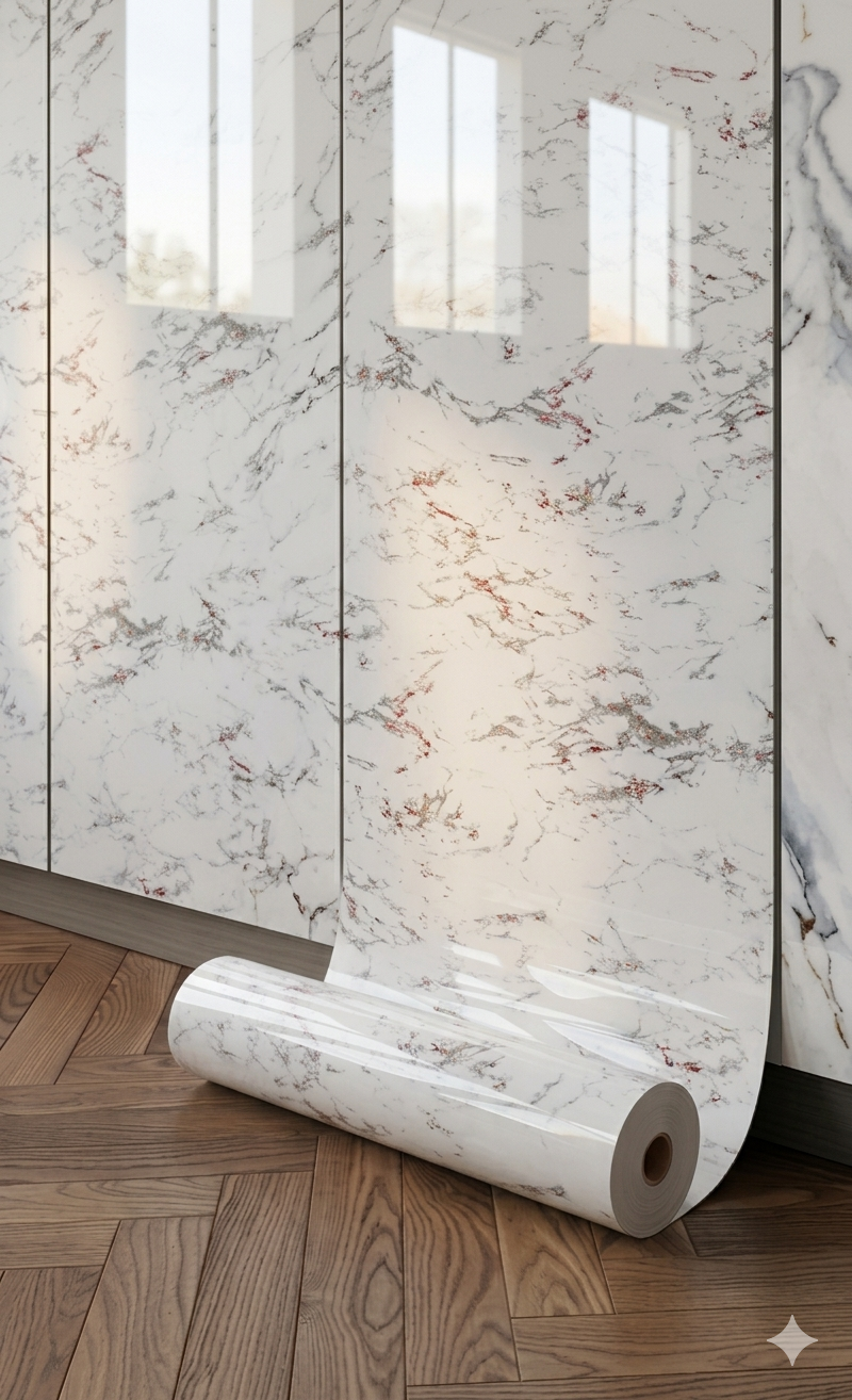 HITECH UV MARBLE STICKER (HW-08)
