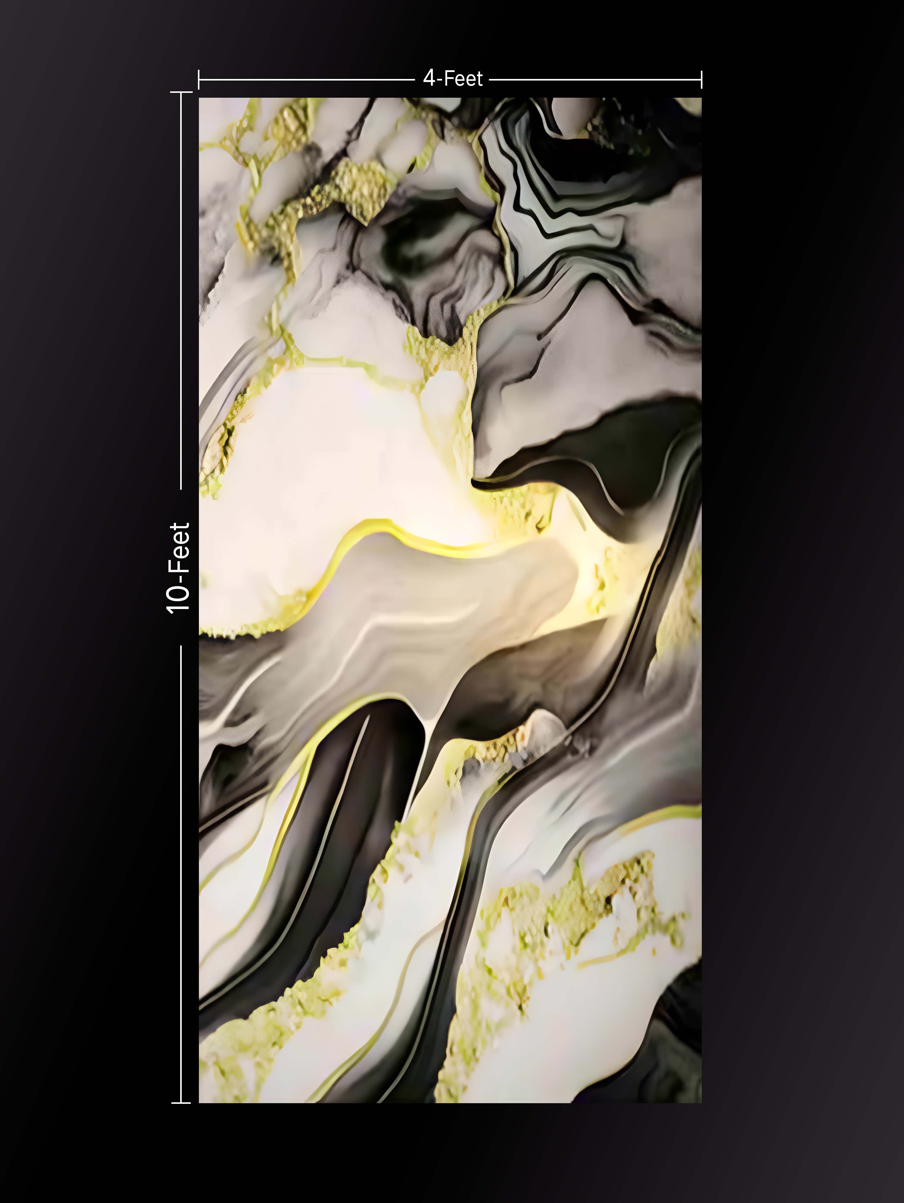 HITECH UV MARBLE STICKER (HW-03)