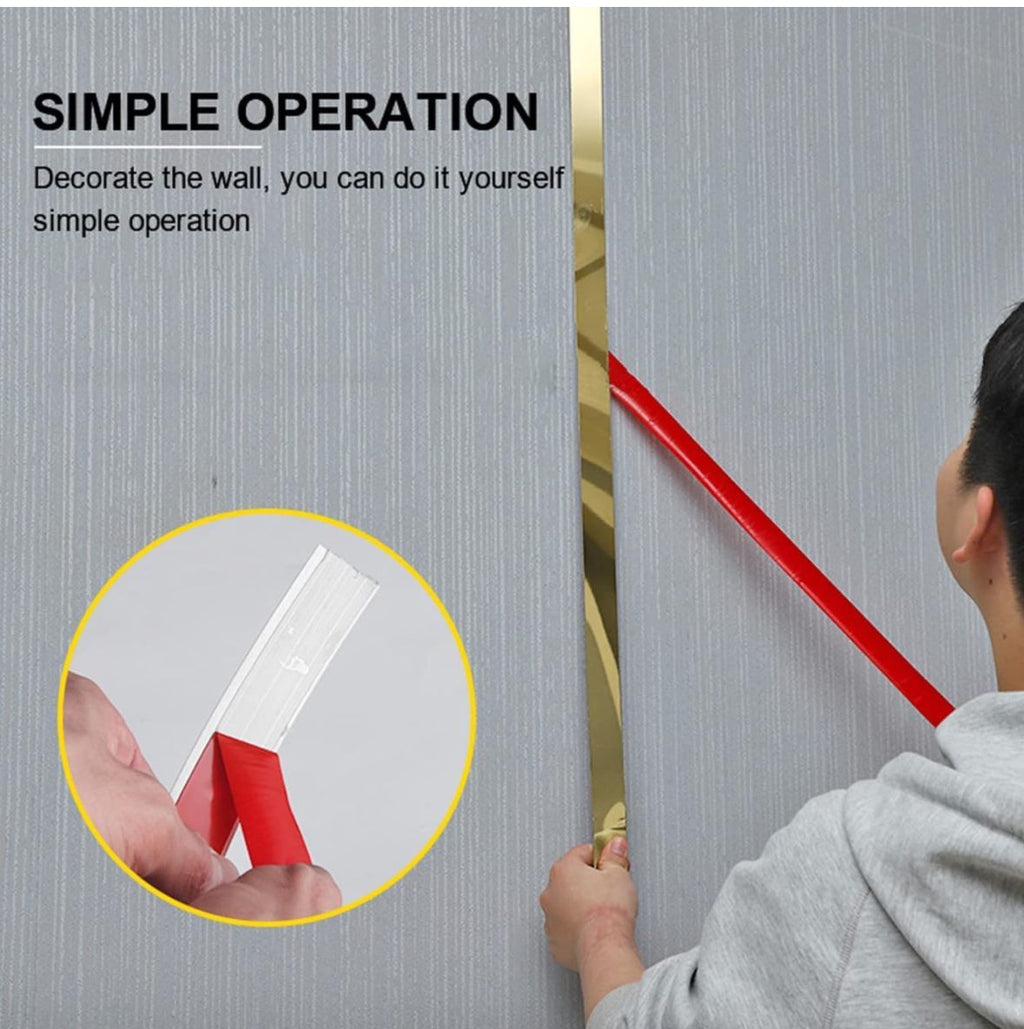 HITECH WALL STRIPS (GOLD)