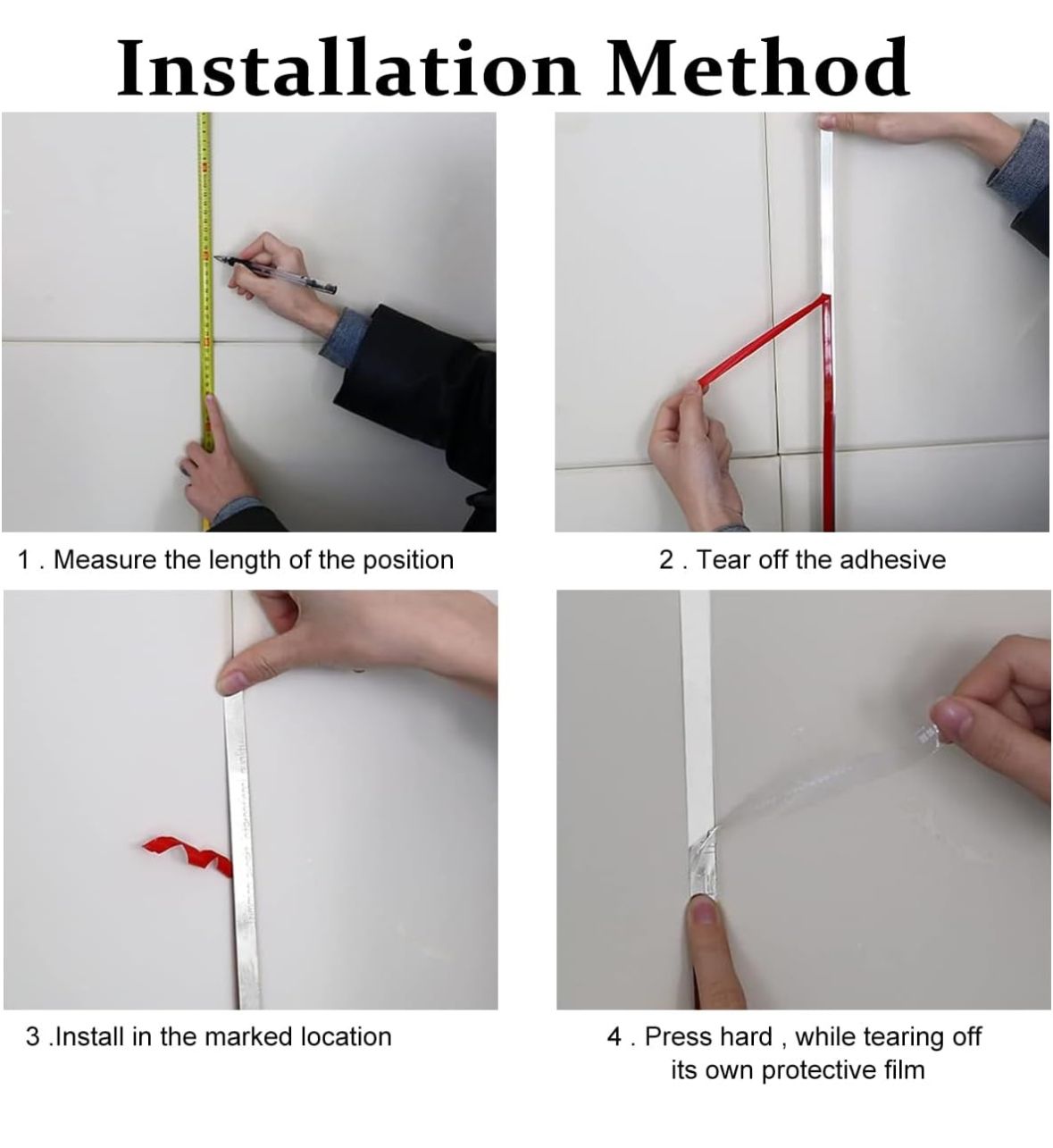 HITECH WALL STRIPS (SILVER)