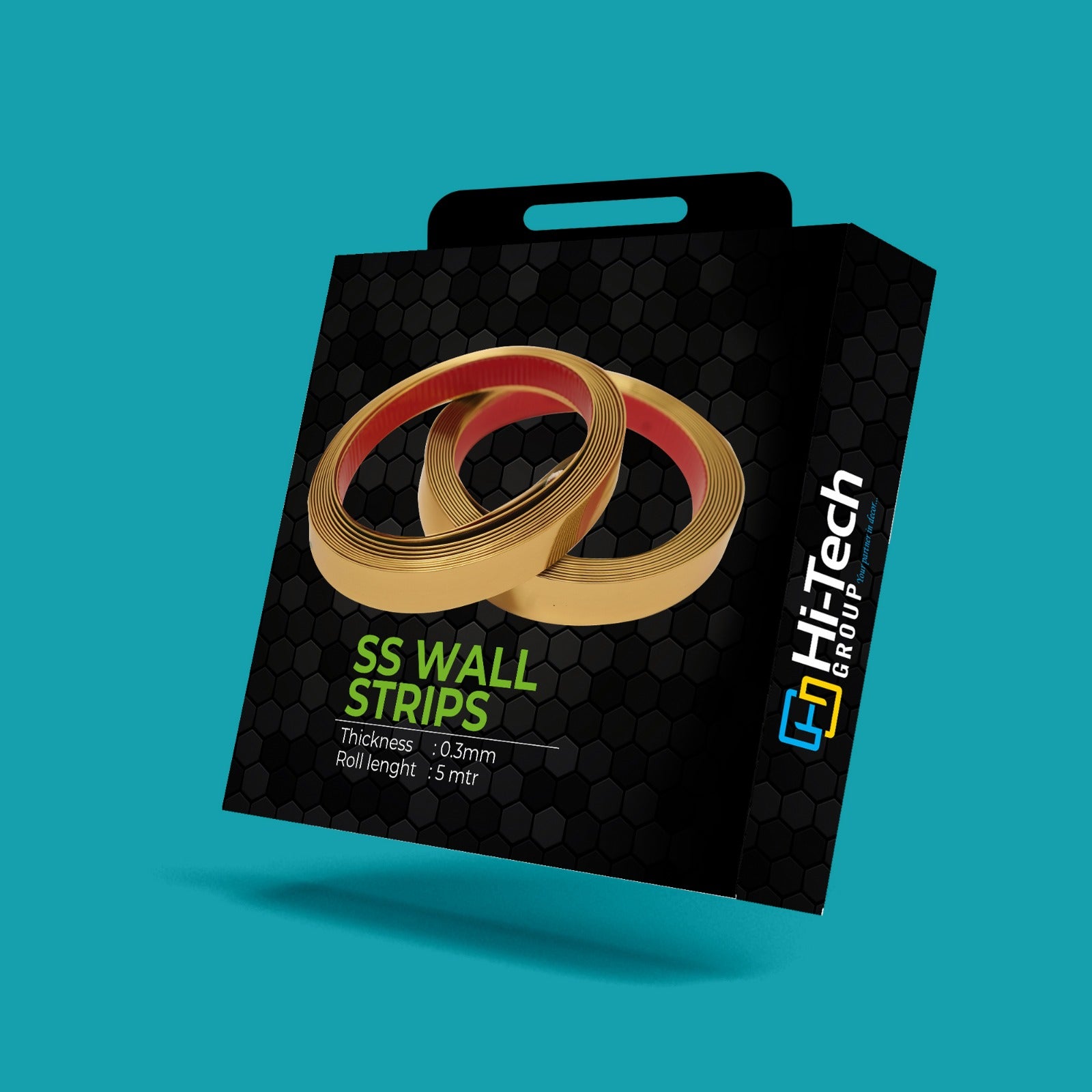 HITECH WALL STRIPS (GOLD)