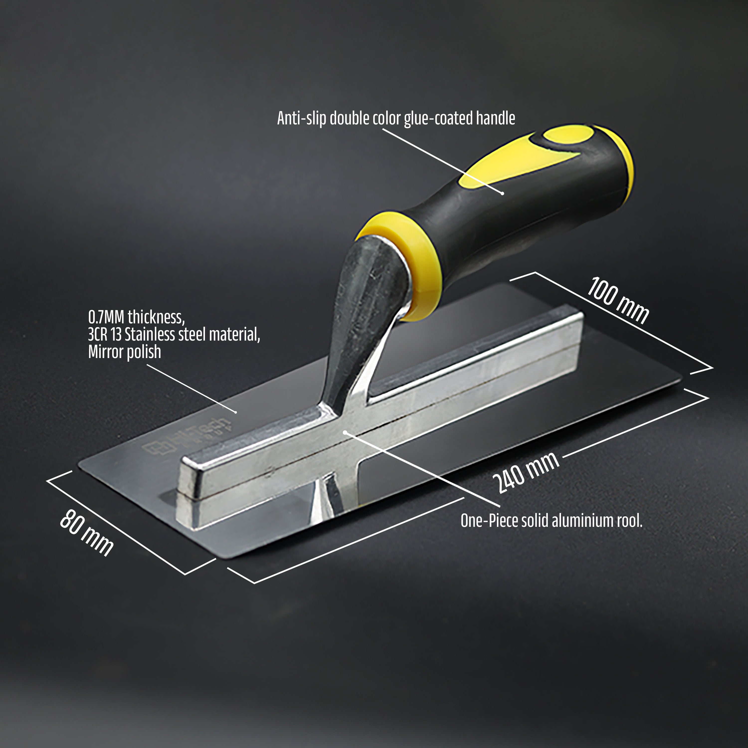 HITECH STAINLESS STEEL TROWEL (SMALL)